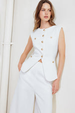 BETTER THAN EVER WOVEN VEST - By Baano