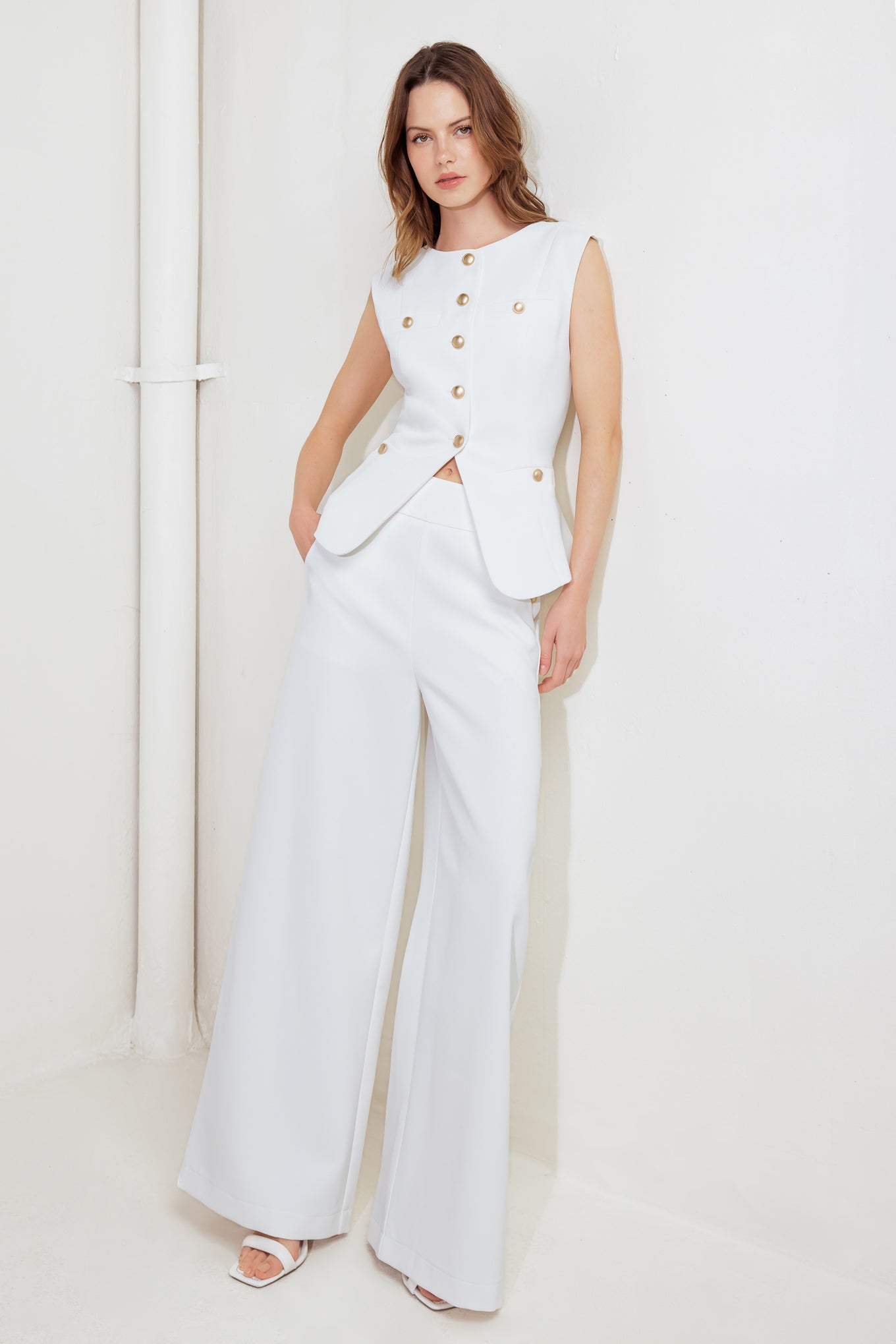 BETTER THAN EVER WOVEN VEST - By Baano