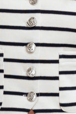 MARINE CHIC WOVEN VEST - By Baano