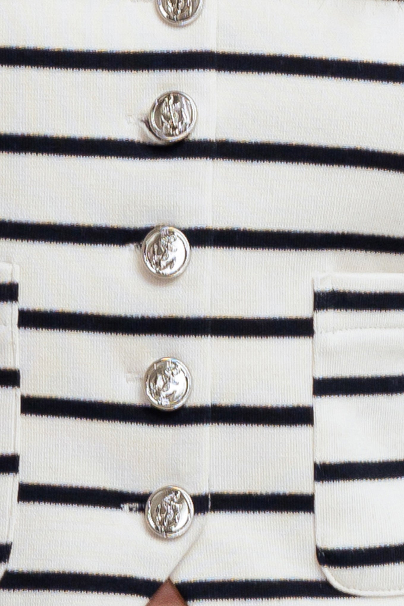 MARINE CHIC WOVEN VEST - By Baano