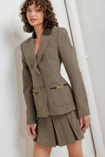 PREPPY EDGE WOVEN JACKET - By Baano