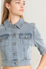 ON MY WAY DENIM JUMPSUIT Flying Tomato