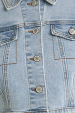 ON MY WAY DENIM JUMPSUIT Flying Tomato