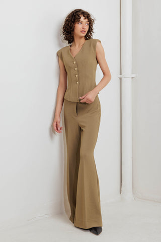 RUNWAY TO REALWAY WOVEN VEST - By Baano