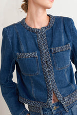 HERITAGE TWIST DENIM JACKET