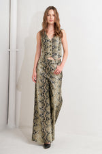 GLAM VENOM FAUX LEATHER VEST - By Baano