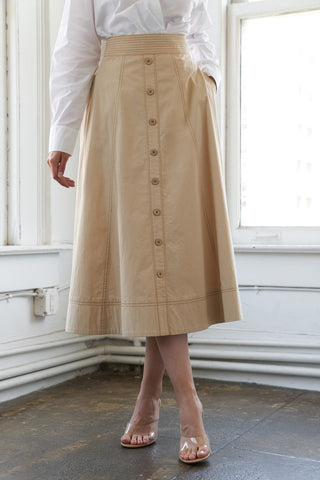 ENCHANTED ELEGANCE MIDI SKIRT - By Baano