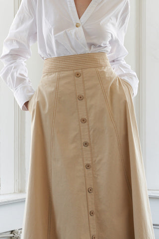 ENCHANTED ELEGANCE MIDI SKIRT - By Baano