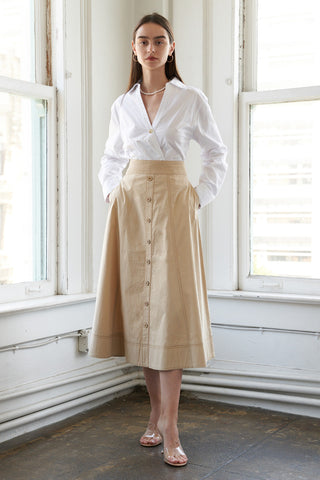 ENCHANTED ELEGANCE MIDI SKIRT - By Baano