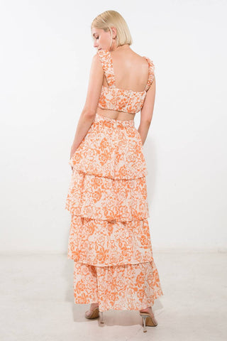 THERE IN MY MIND WOVEN MAXI SKIRT - By Baano