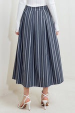 BEHIND THE GRIN WOVEN MIDI SKIRT - By Baano