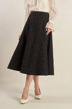 FOREVER DAYDREAMING WOVEN MIDI SKIRT - By Baano
