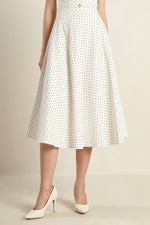 WALK WITH ME WOVEN MIDI SKIRT - By Baano