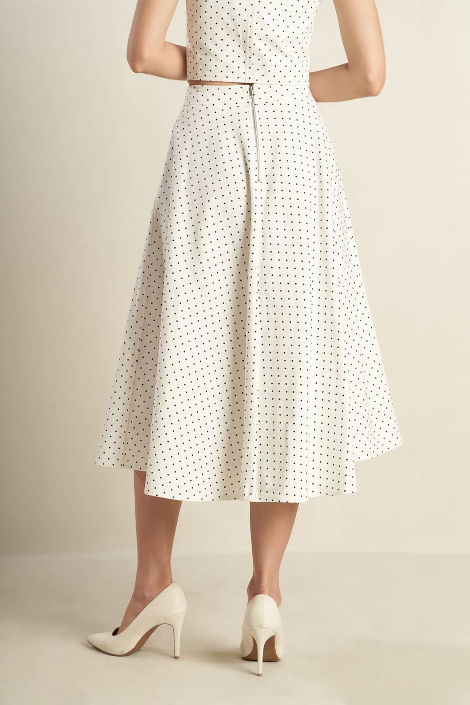 WALK WITH ME WOVEN MIDI SKIRT - By Baano