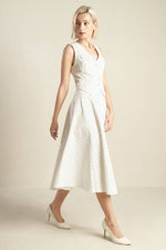 WALK WITH ME WOVEN MIDI SKIRT - By Baano