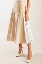 THE SWEETEST THING WOVEN MIDI SKIRT - By Baano