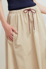 WEEKEND PARISIAN WOVEN MIDI SKIRT - By Baano