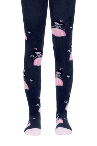 Conte-Kids Cotton Terry Tights - Sof-Tiki 523 - By Baano