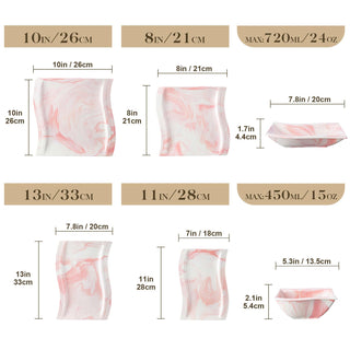 Flora 26 Piece Dinnerware Set
