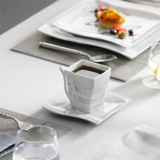 Flora Marble Pink 30 Piece Dinnerware Set