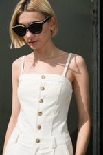 ROYAL AFFAIR WOVEN JUMPSUIT - By Baano