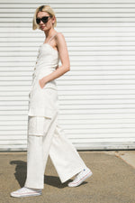 ROYAL AFFAIR WOVEN JUMPSUIT - By Baano