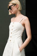 ROYAL AFFAIR WOVEN JUMPSUIT - By Baano