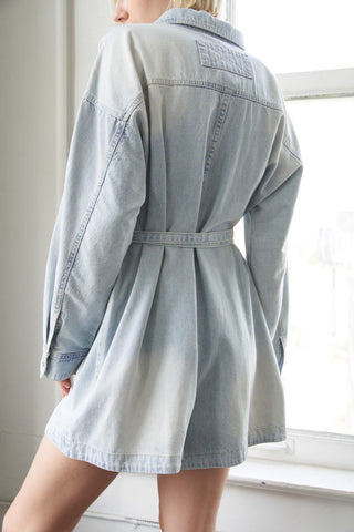 TURNING POINT DENIM ROMPER - By Baano