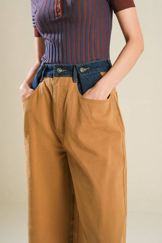 THIS ONE'S FOR YOU DENIM PANTS - By Baano