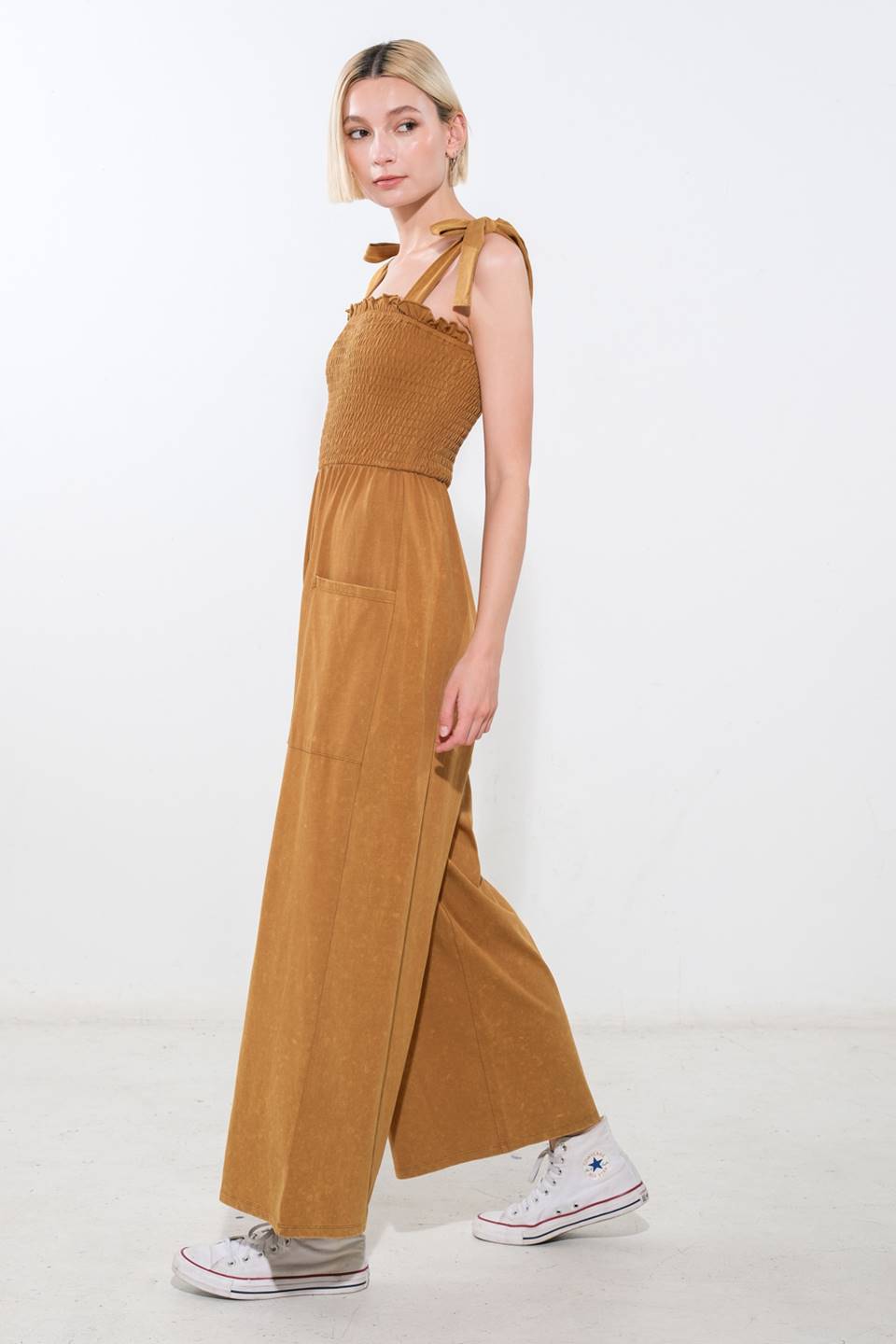 TRENDING MOMENT KNIT JUMPSUIT - By Baano