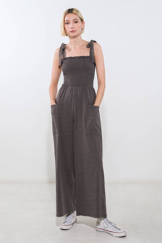 TRENDING MOMENT KNIT JUMPSUIT - By Baano