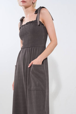 TRENDING MOMENT KNIT JUMPSUIT - By Baano