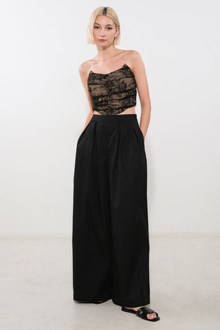 IT'S PERFECT TIMING WOVEN PANTS - By Baano