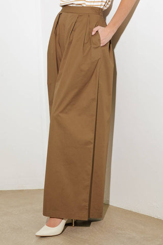 IT'S PERFECT TIMING WOVEN PANTS - By Baano