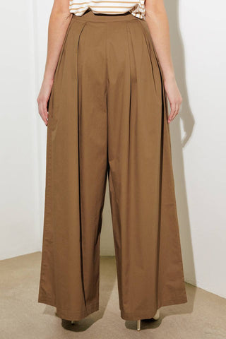 IT'S PERFECT TIMING WOVEN PANTS - By Baano