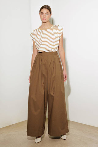 IT'S PERFECT TIMING WOVEN PANTS - By Baano