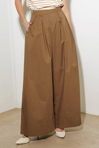 IT'S PERFECT TIMING WOVEN PANTS - By Baano