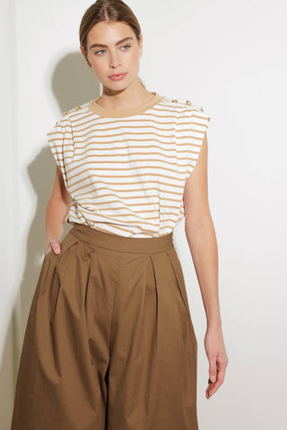 IT'S PERFECT TIMING WOVEN PANTS - By Baano