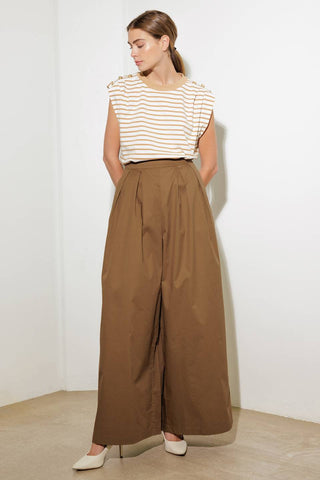IT'S PERFECT TIMING WOVEN PANTS - By Baano