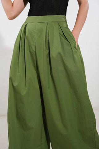 IT'S PERFECT TIMING WOVEN PANTS - By Baano