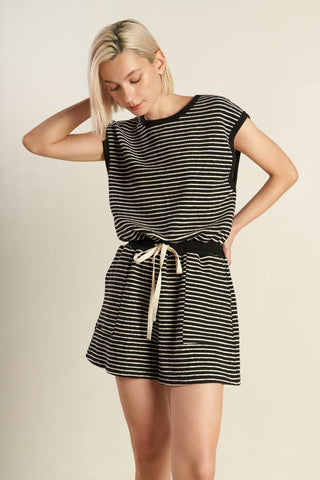 SUNSET COVE STRIP ROMPER - By Baano