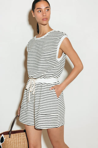 SUNSET COVE STRIP ROMPER - By Baano