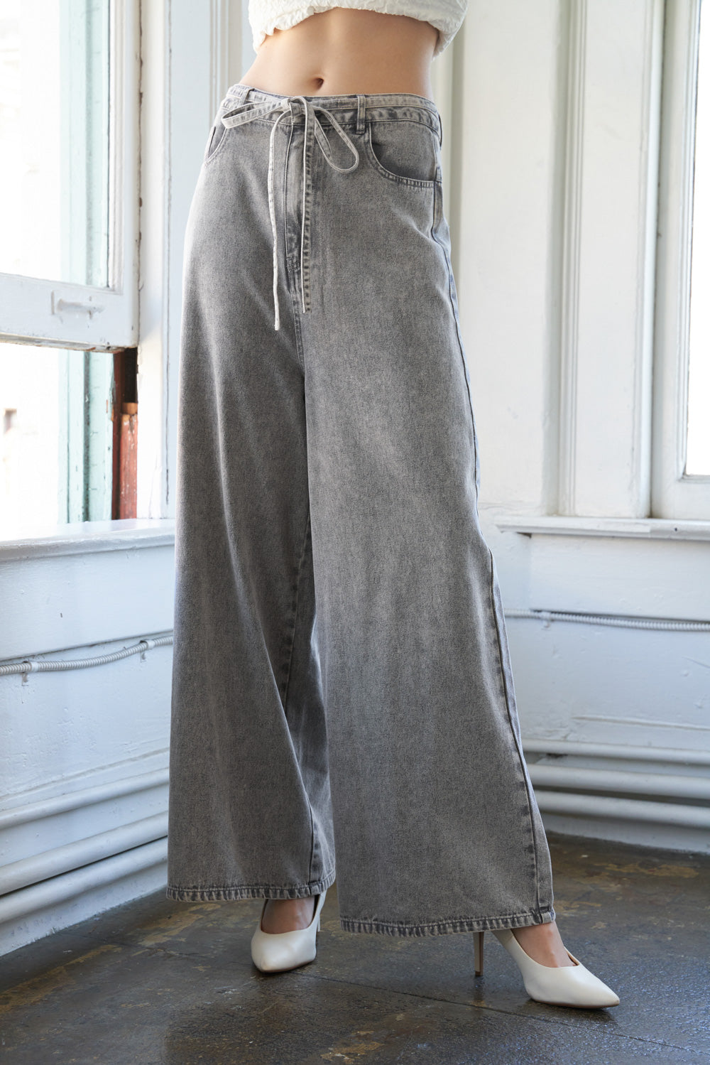 WHEN I MET YOU DENIM PANTS - By Baano