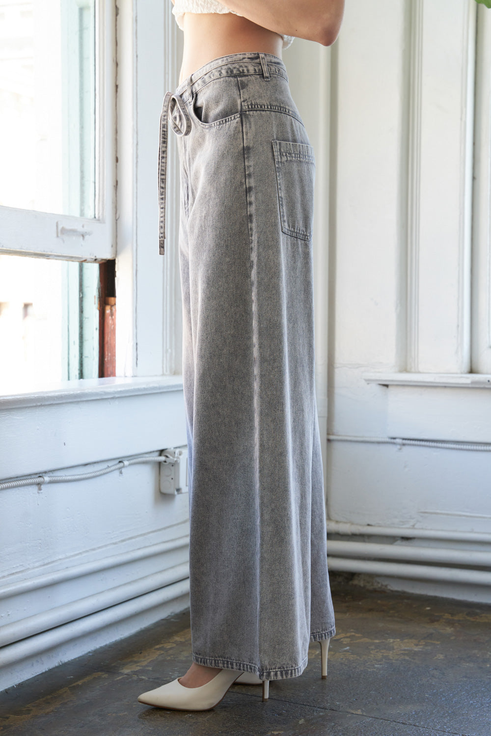 WHEN I MET YOU DENIM PANTS - By Baano