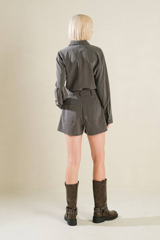 AM I OKAY WITH WOVEN ROMPER - By Baano