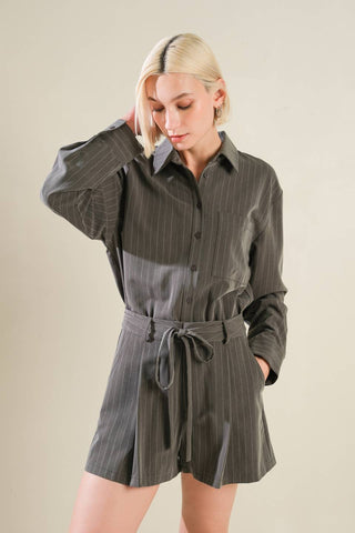 AM I OKAY WITH WOVEN ROMPER - By Baano