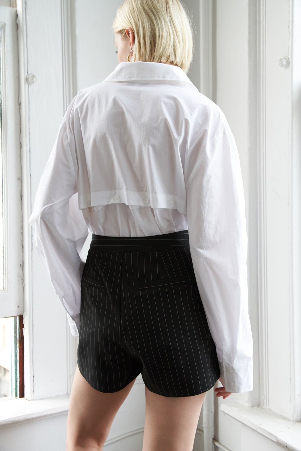 SMALL TOWN ROOTS WOVEN SKORT - By Baano