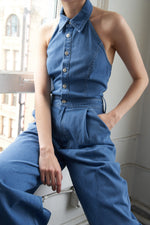 SERENE SEASONS DENIM JUMPSUIT - By Baano