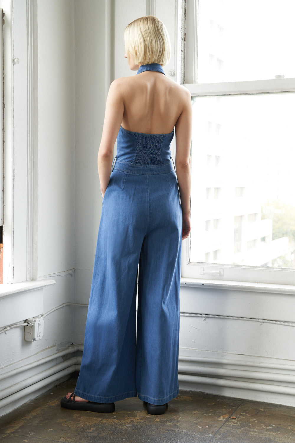 SERENE SEASONS DENIM JUMPSUIT - By Baano
