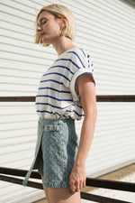 NO ONE PRETTIER DENIM SKORT - By Baano